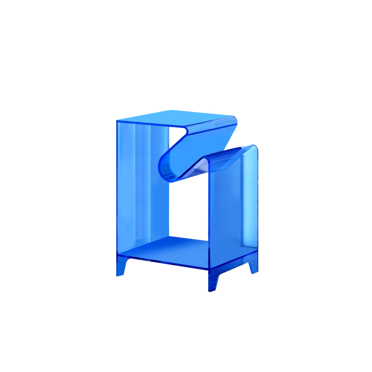 de homê Bent in Design Acrylic Side Table
