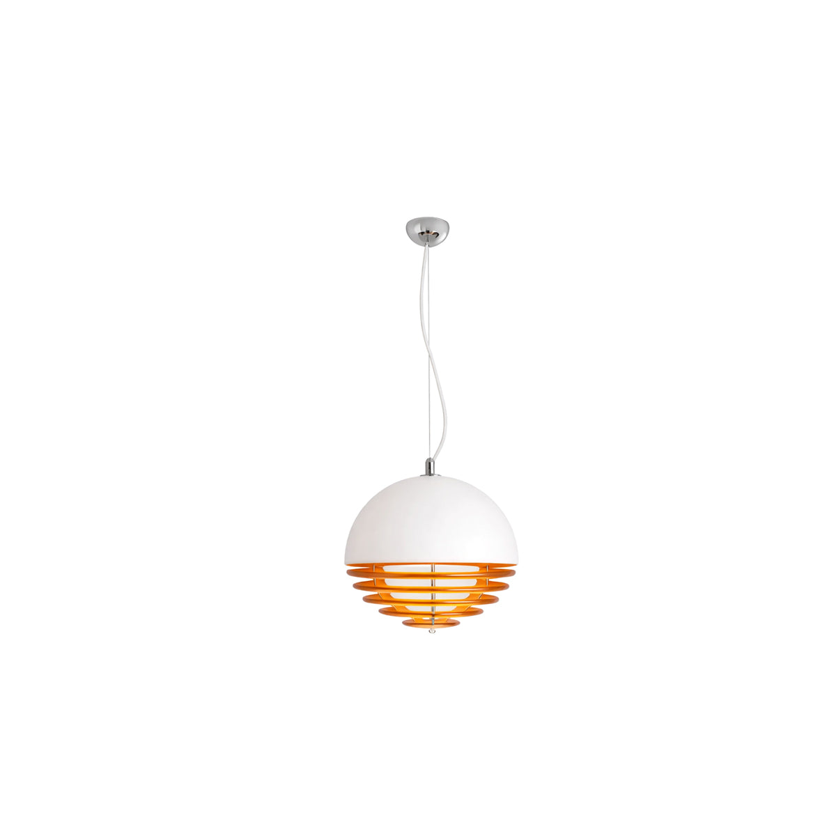 Orbix Bauhaus Layered Globe Sunset Chandelier