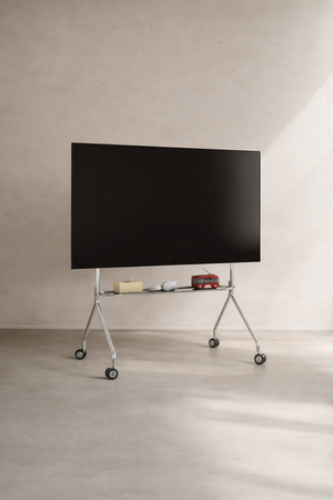 Studio Lima Stainless Steel  Shelving TV Stand