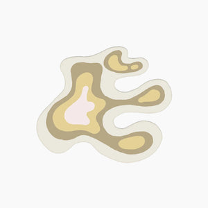 Irregular Abstract Art Area Flat Rug