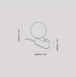 Tala Alumina Table Lamp