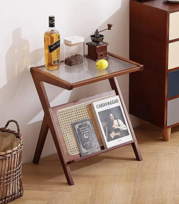 Yū Tokyo Bamboo Rattan Coffee Table