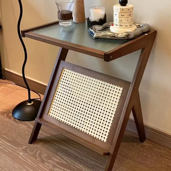 Yū Tokyo Bamboo Rattan Coffee Table