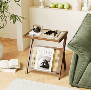 Yū Tokyo Bamboo Rattan Coffee Table