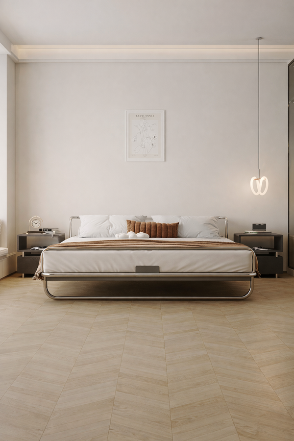 Studio Lima Stainless Steel Industrial Bed Frame