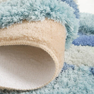 Tapis de plage japonais à vagues