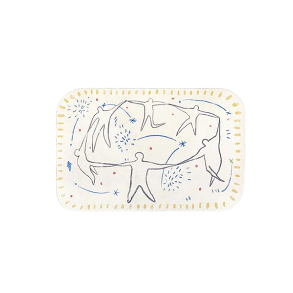 Tapis modernes de luxe abstraits et colorés avec graffitis