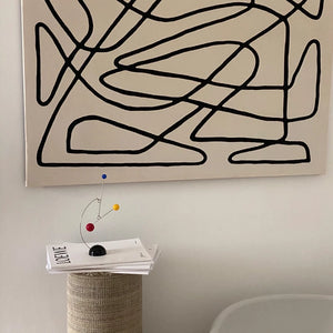 Rotating 3 Ball Balance Metal Ornament Book Holder