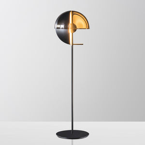 Glass Half Dome Floor Lamp