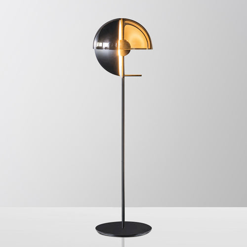 Glass Half Dome Floor Lamp