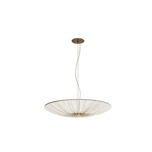 Yū Tokyo Japanese Wabi-Sabi Fabric Pendant Chandelier