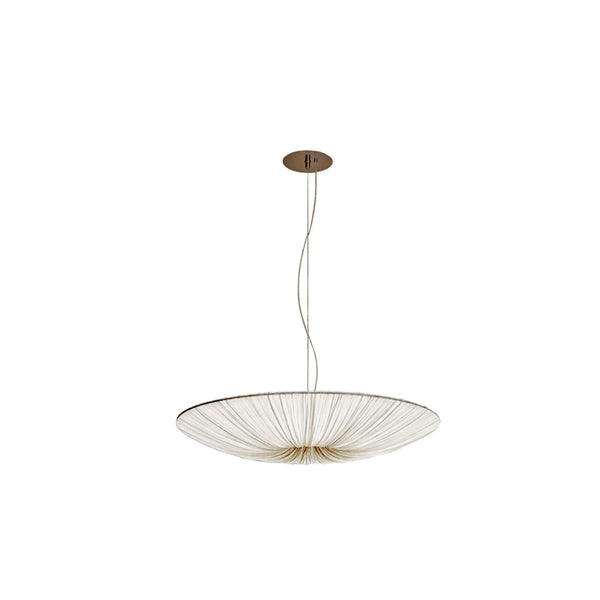 Yū Tokyo Japanese Wabi-Sabi Fabric Pendant Chandelier