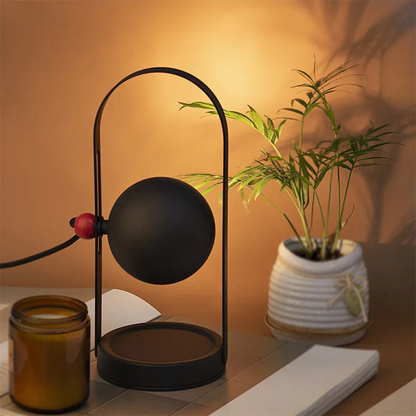 Modern Design Black Dimmable Candle Warmer