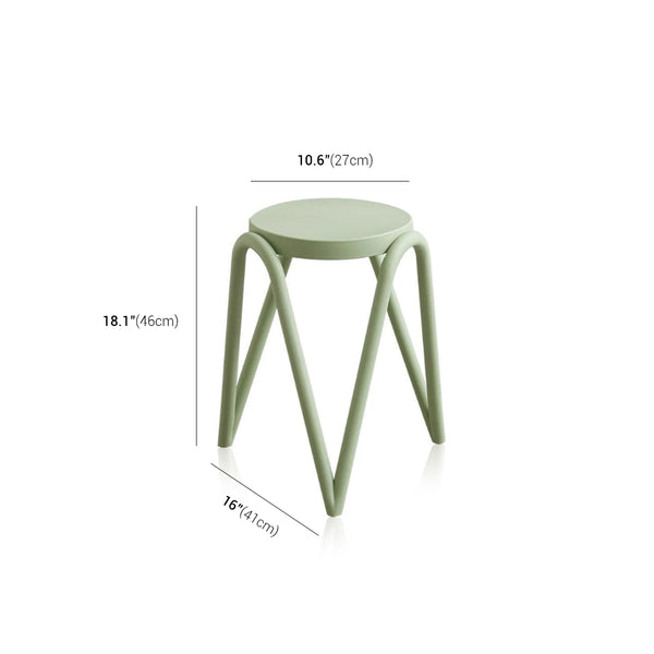 ABS Arch Round Stools