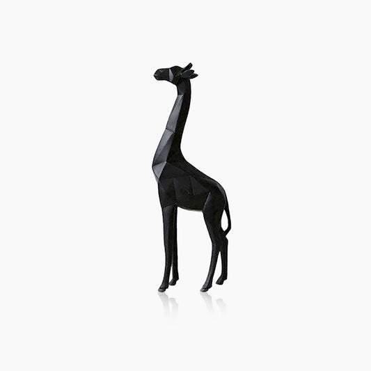 Abstract Geometric  Giraffe Statue