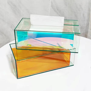 Acrylic Drawer Tissue Holder