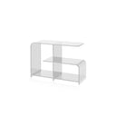 de homê  Acrylic Round Edge Retro Double Side  Table