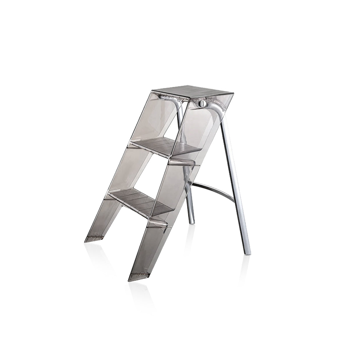 Acrylic Transparent Foldable 3 Step ladder