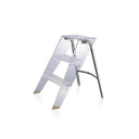 de homê Acrylic Transparent Foldable 3 Step ladder