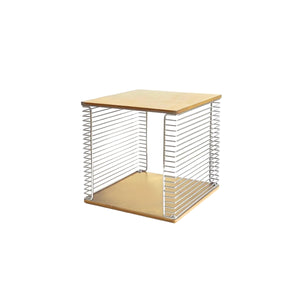 Yū Tokyo Antique Modular Metal & Solid Wood Cube Storage