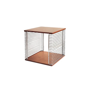 Yū Tokyo Antique Modular Metal & Solid Wood Cube Storage