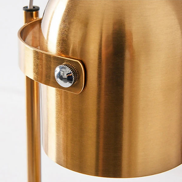 Chauffe-bougie de luxe avec plateau en or arabe et base en marbre