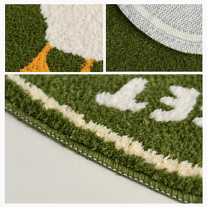 MokoMoko Cute Animal Hand-Crafted Bath Mat