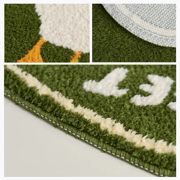 MokoMoko Cute Animal Hand-Crafted Bath Mat