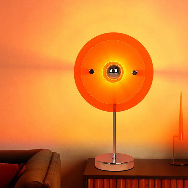 Bauhaus Acrylic Ambience Sunset Table Lamp