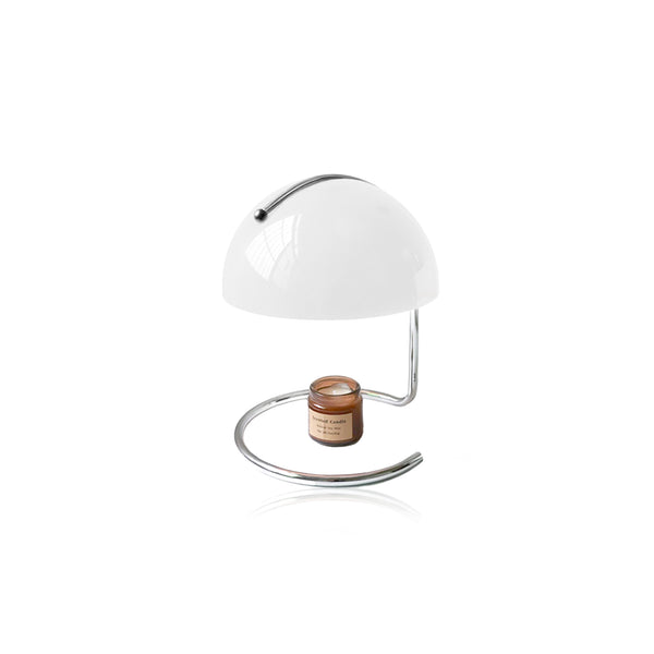 Lampe chauffe-bougie champignon de style Bauhaus