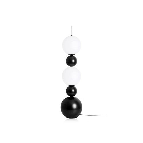 Lampadaire Bauhaus Stacking Ball noir