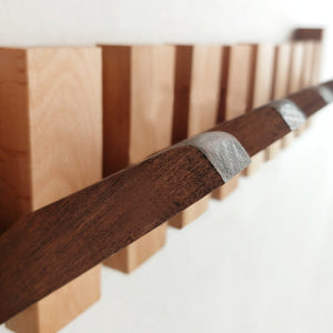 Beech & Walnut Foldable Hanger