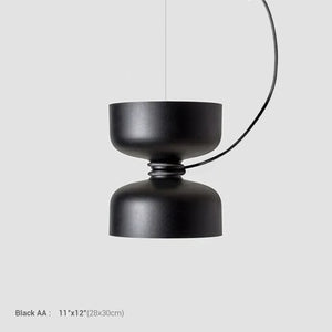 Illusion Art Iron Pendant Led Ceiling Light Chandelier