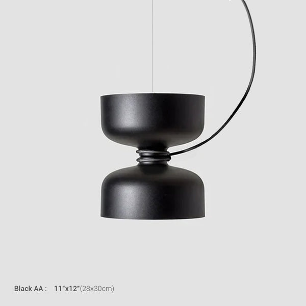 Illusion Art Iron Pendant Led Ceiling Light Chandelier