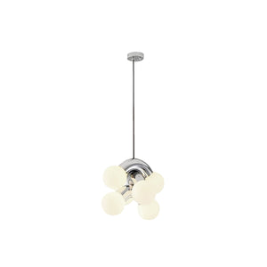 Carl Lighting Hotel Style Chrome Ball Wall & Ceiling Lamp