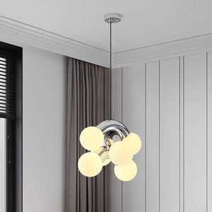 Carl Lighting Hotel Style Chrome Ball Wall & Ceiling Lamp