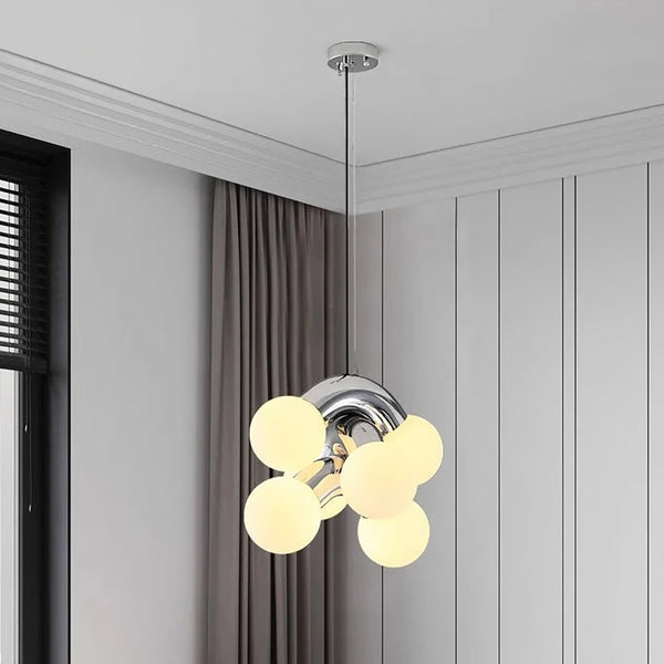 Carl Lighting Hotel Style Chrome Ball Wall & Ceiling Lamp