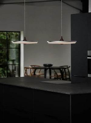 Carl Lighting Nordic Bar Style Fan Ceiling Light