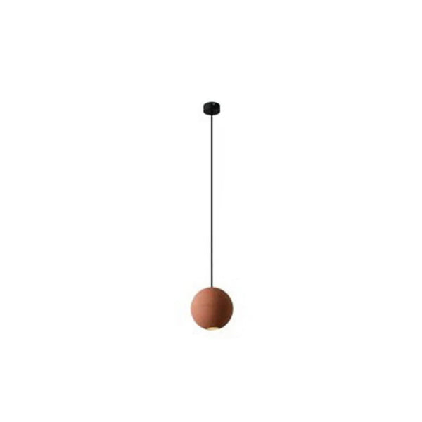 Carl Lighting Cement Moon & Planet Ball Ceiling Light
