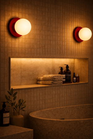 Round Macaron Wall Fixture Lamp