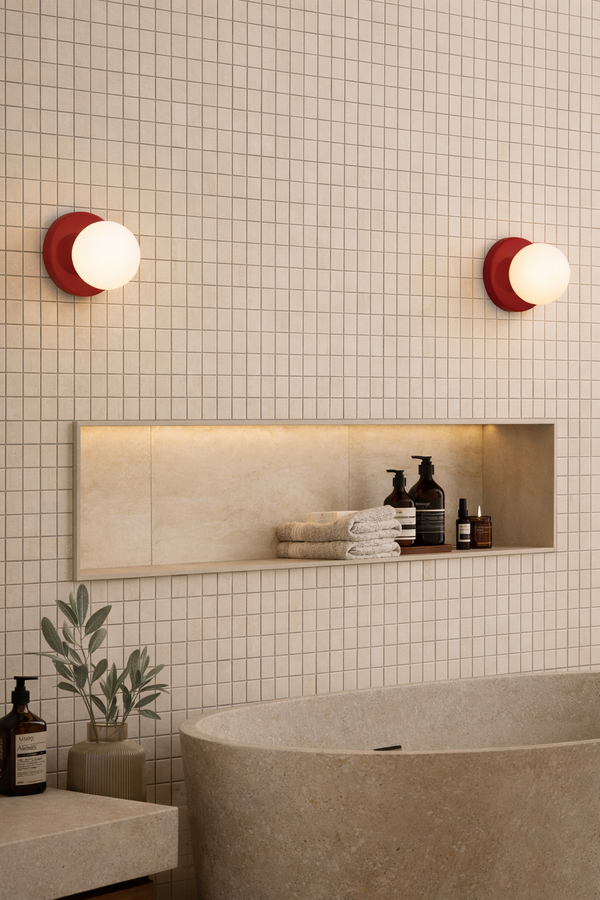 Round Macaron Wall Fixture Lamp