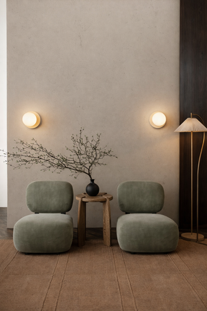 Round Macaron Wall Fixture Lamp