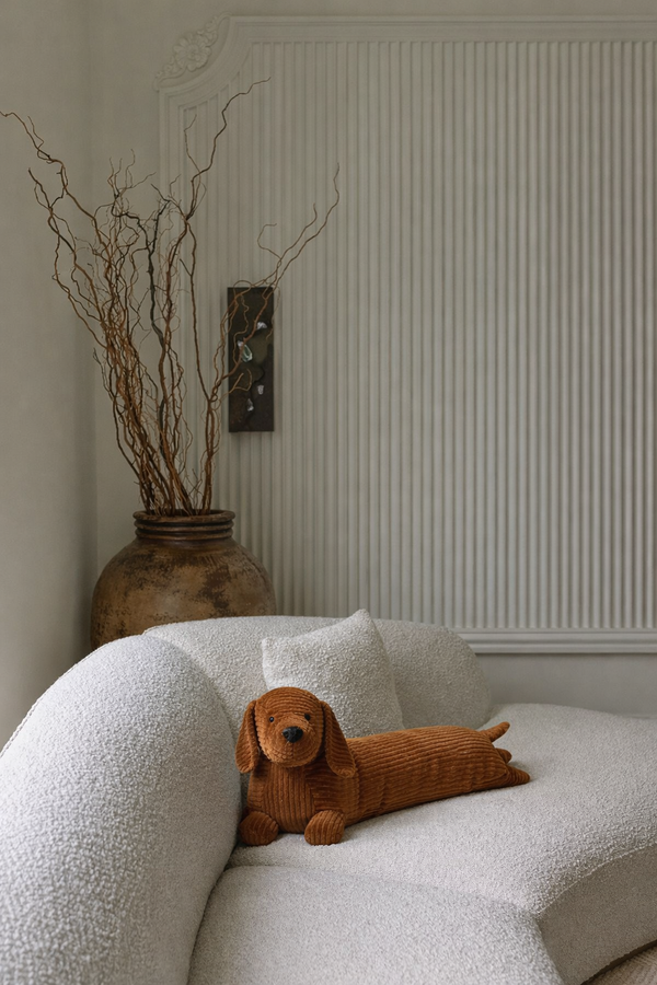 Dachshund Corduroy Lounge Pillow