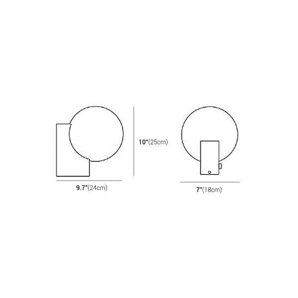 Chrome Metal Box Dimmable LED Table Lamp