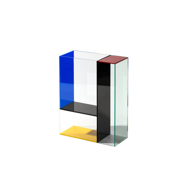 Color Block Acrylic Vase