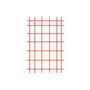 Color Irregular Plaid Pattern Area Carpet Rug