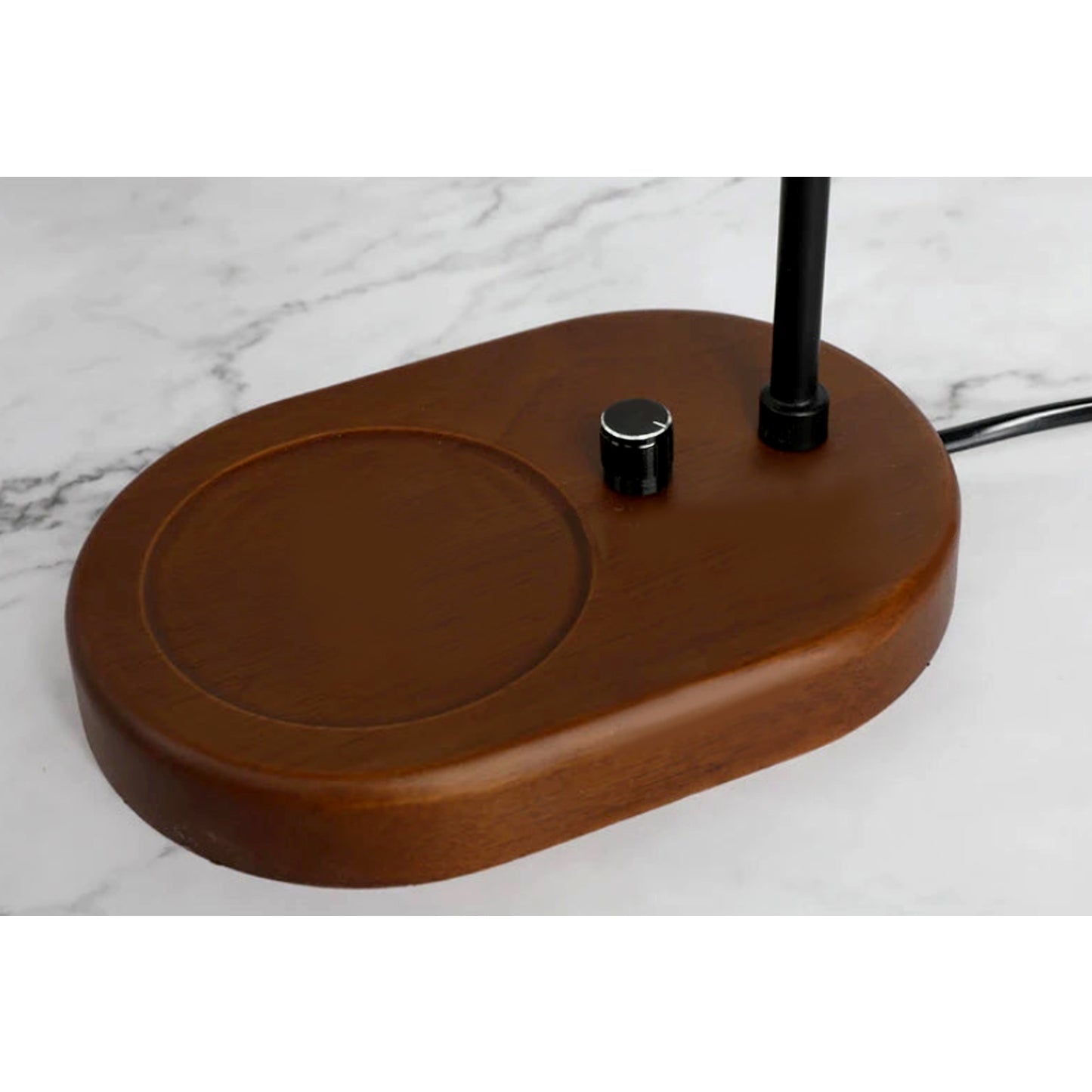 Color Sleek Bar with Wood Base Candle Warmer