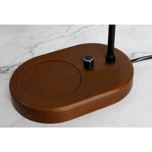 Color Sleek Bar with Wood Base Candle Warmer