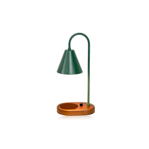 Color Sleek Bar with Wood Base Candle Warmer