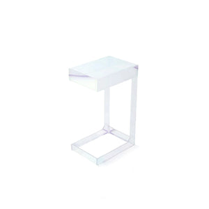 Nordic Iridescent Acrylic Drawer Side Table
